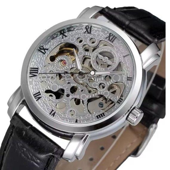 Жіночий наручний класичний годинник Winner Silver II Вінниця - фото 1