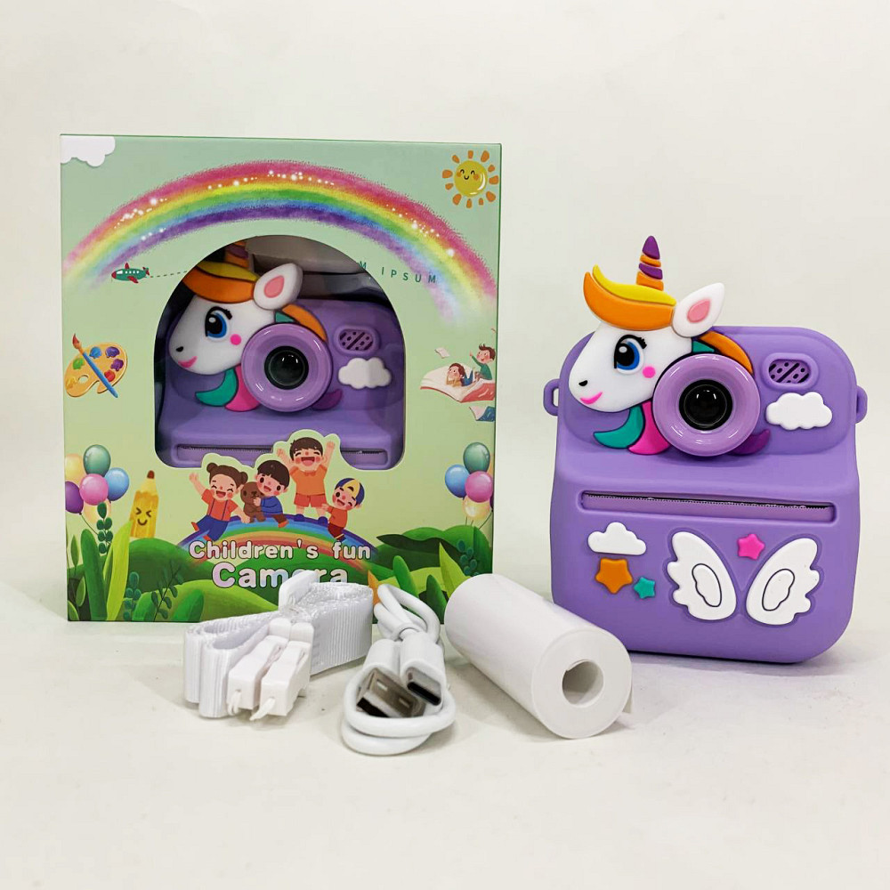 Камера мгновенной печати снимков, Фотоаппарат детский с печатью, Фотокамера с мгновенной печатью фото LH-17 Львов - изображение 6