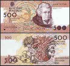 Португалия / Portugal 500 escudos 1992 Pick 180d UNC Полтава