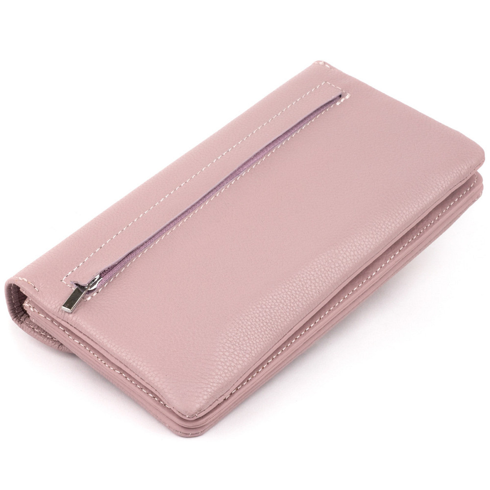 Клатч из кожи женский ST Leather 19322 Лиловый Киев - изображение 2