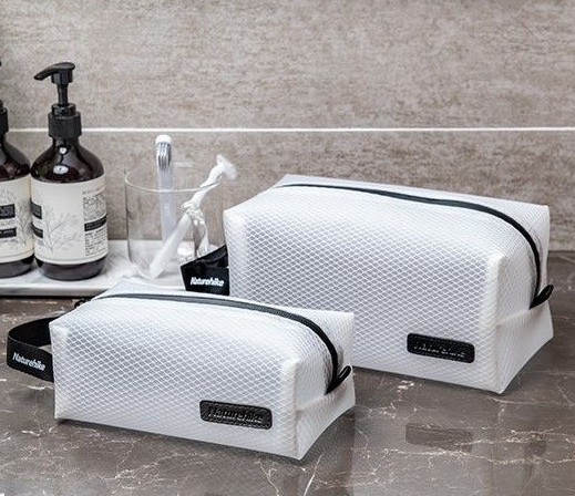 Косметичка Naturehike NH19SN010, Розмір L, 2.6 л, біла Київ - фото 3