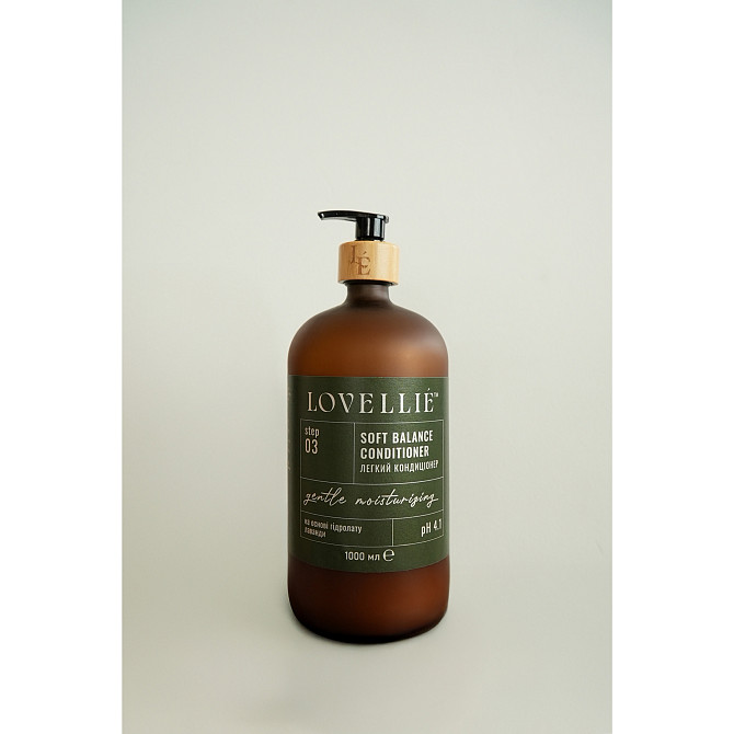 Легкий кондиционер Мягкое увлажнение Soft Balance Conditioner Gentle Moisturizing LOVELLIE 1000 мл Винница - изображение 1