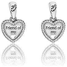 Срібна підвіска-намистина Пандора  "Мій друг" 792147CZ MasterSem Київ - фото 2