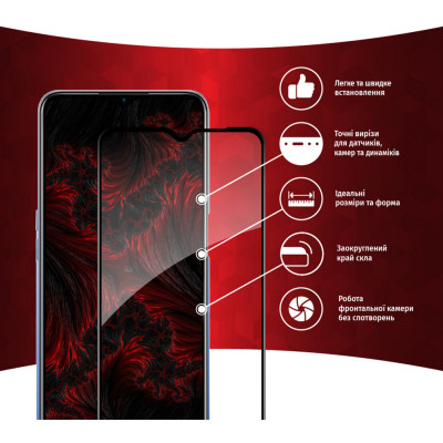 Скло захисне Intaleo Full Glue Oppo A55 5G (1283126522116) Вінниця - фото 3