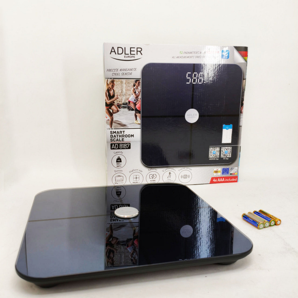 Якісні ваги для контролю маси тіла, Ваги підлогові з підключенням до телефону Підлогові bluetooth GA-67 Львів - фото 6