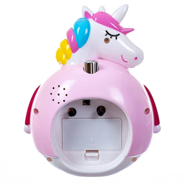 Годинник будильник Lefard Єдиноріг 14х10х6 см Луцьк - фото 3