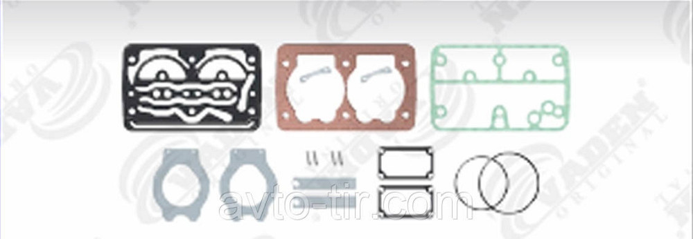 Комплект ремонтный прокладок с клапанами компрессора  VOLVO FH12/16, FM7/12, FH, FM, B10 1300090100 SEB22556 Луцк - изображение 1