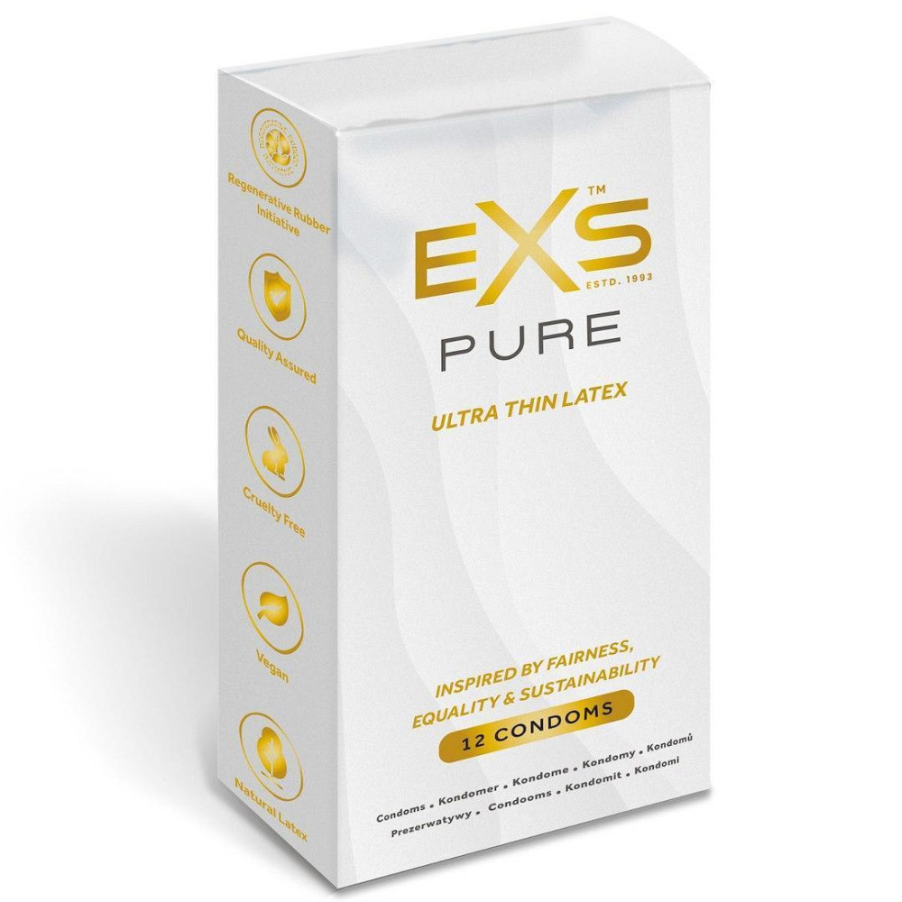 Презервативи - EXS Pure, 12 шт. Sex Aura Київ - фото 1