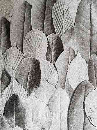 Обои виниловые на флизелине Marburg 31736 Imagine листья белые серые черные Киев