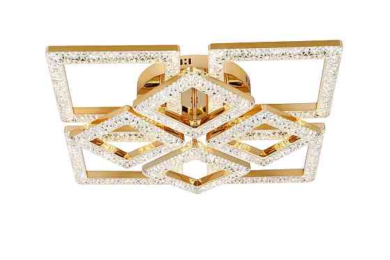 Люстра світлодіодна акрилова Sirius 2726/4+4 GD 100W*2 Коломия