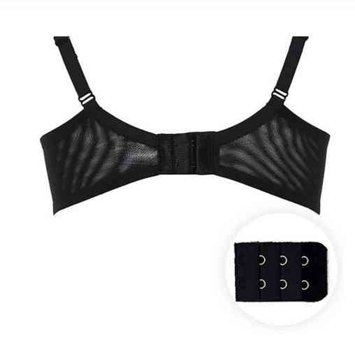 Подовжувач для бюстгальтера на 2 гачки 5 на 3 см чорний Київ