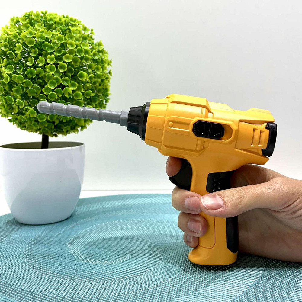 Набір інструментів шуруповерт дриль механічний Жовтий (T027) Чернигов - изображение 5