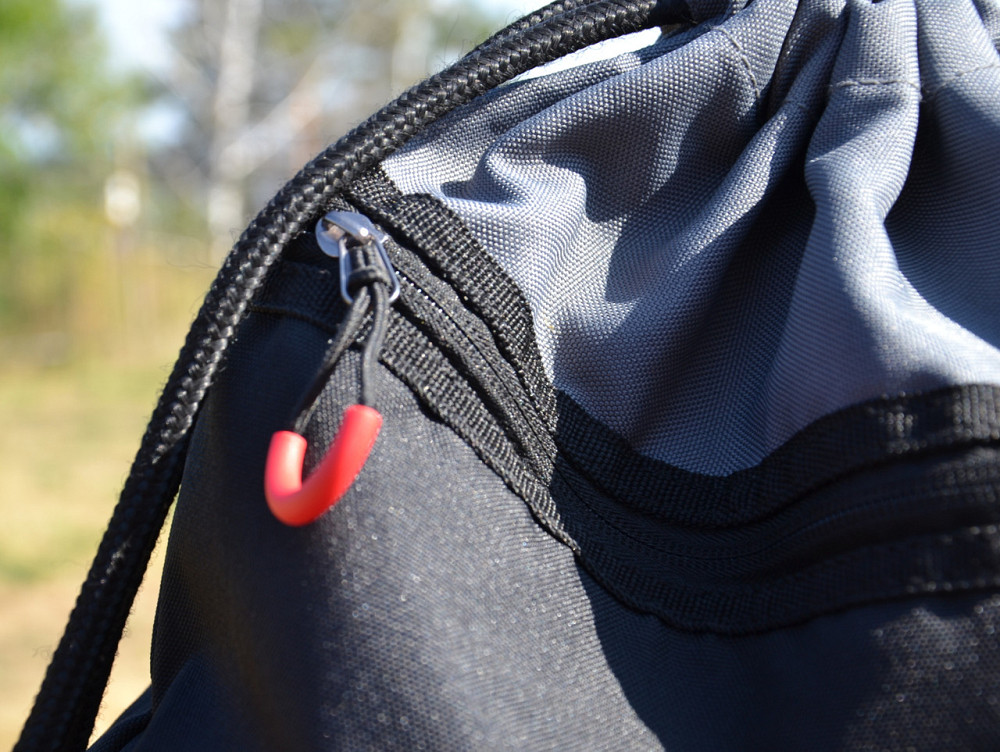 Рюкзак спортивный Power System PS-7011 Gym Sack Alpha Blak/Grey Луцк - изображение 7