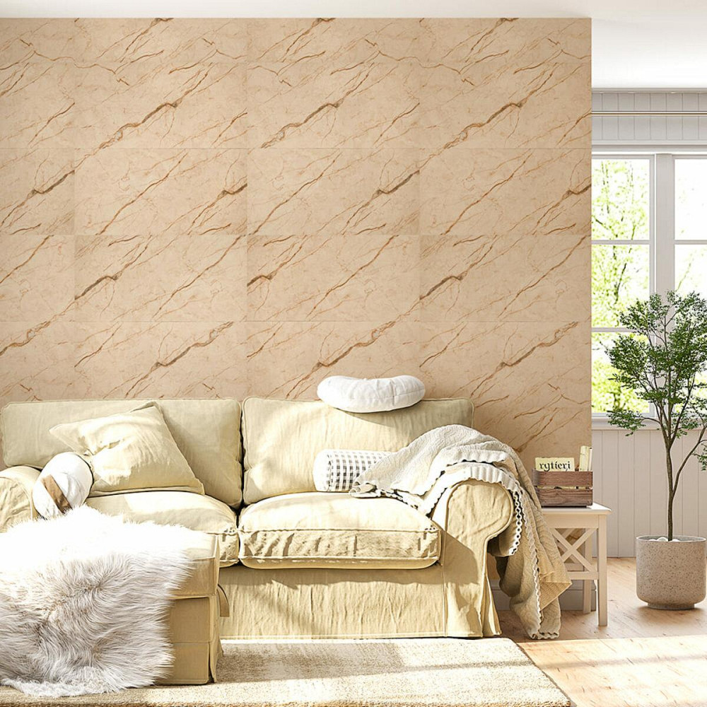 Самоклеящаяся виниловая плитка 600х300х1,5мм Благородный мрамор, цена за 1 шт. (СВП-101) Глянец SW-00000291 Киев - изображение 5