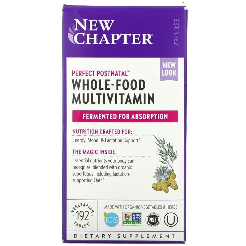 Вітаміни для жінок New Chapter Postnatal MultiVitamin 192 таб Київ - фото 5