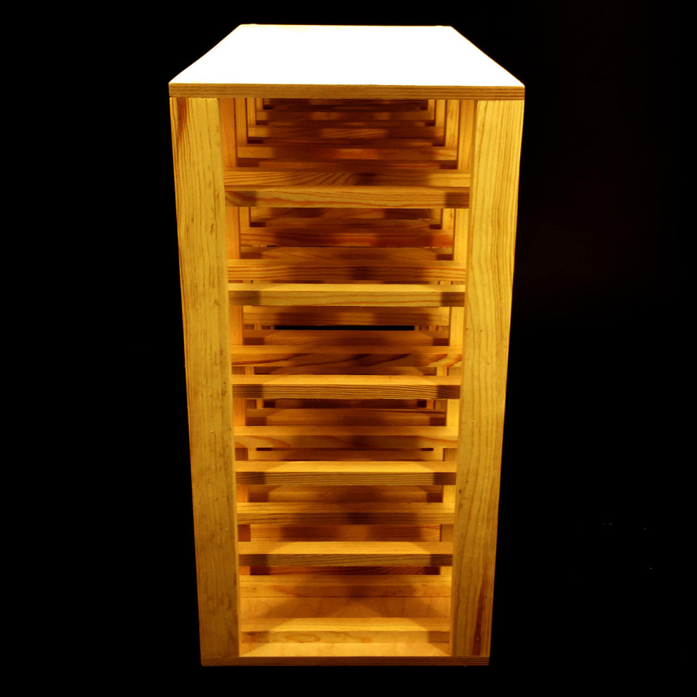 Настольная винная полка 