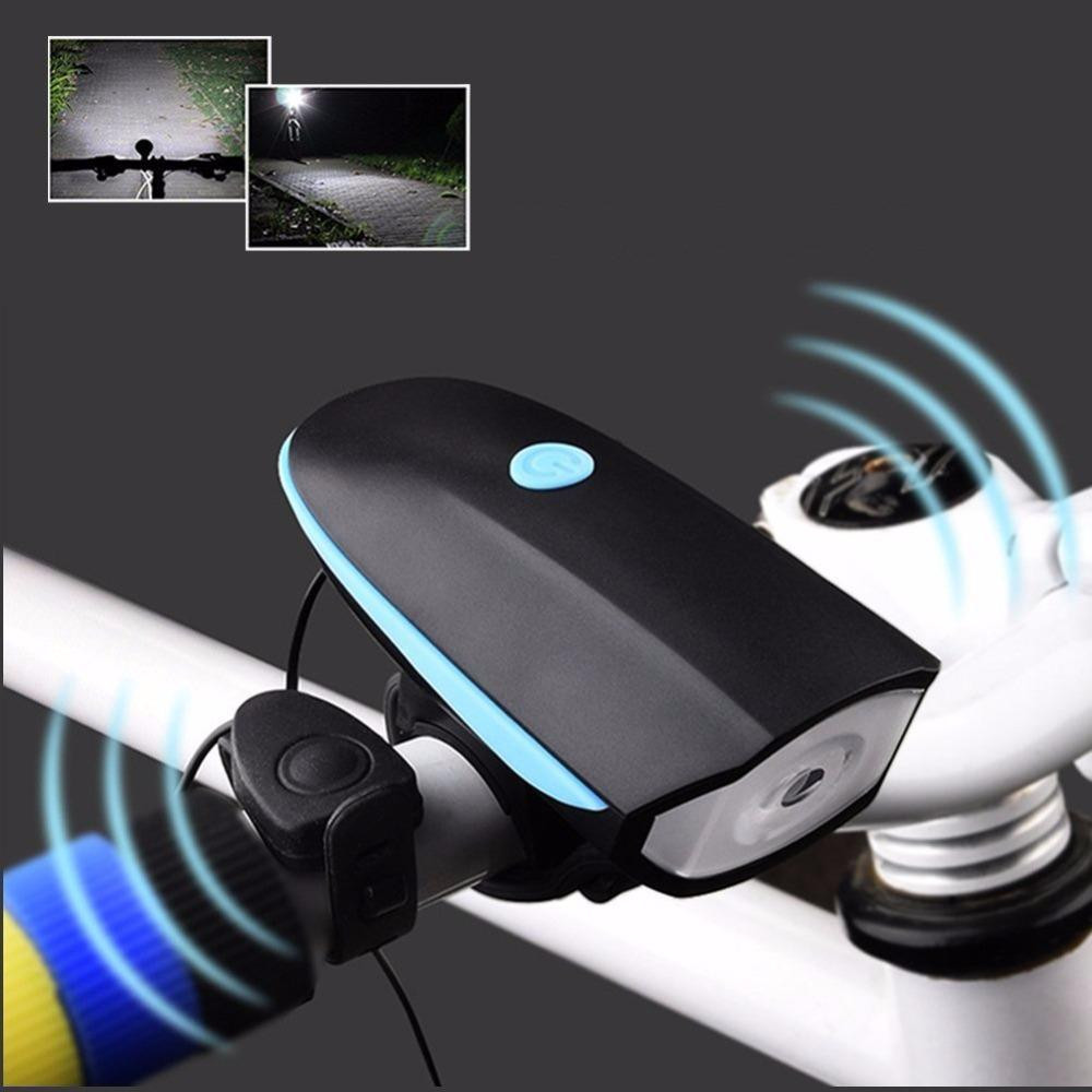 Велофара із сигналом на батарейках Speaker Bicycle Light Feel Fit Бровари - фото 3