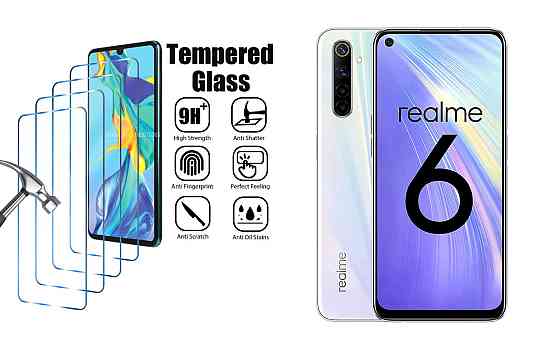 Захисне скло ArmorGlass для Realme 6, Realme 6i, Realme 6s, Realme 6 Pro – стійке до подряпин та ударів Київ