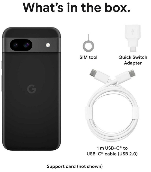 Уцінка Google Pixel 8a 8/128GB Obsidian НОВІ!  SOFT UNLOCKED! Київ - фото 2
