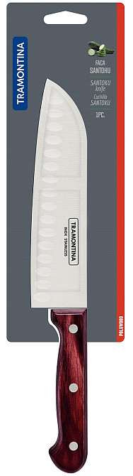 Ніж Сантоку Tramontina Polywood 178мм (21179/177) (6826921) Київ - фото 2