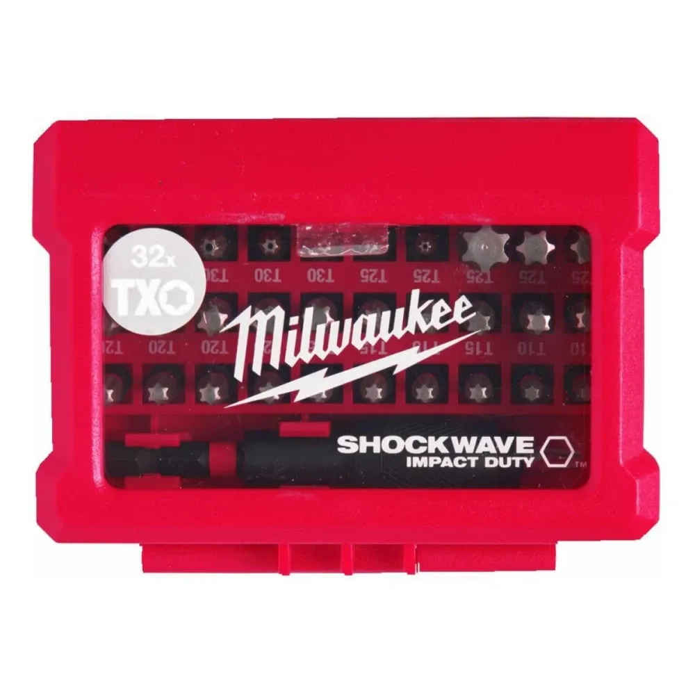 Биты НАБОР — 32 предмета Shockwave Impact Duty bit TORX 32 MILWAUKEE (4932471586) Коломыя - изображение 2