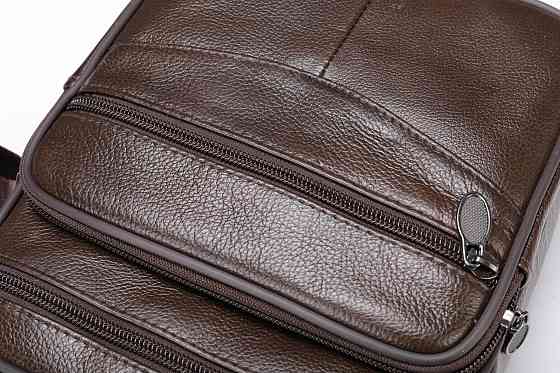 Мессенджер мужской на одно отделение 20246 Vintage Коричневый Киев