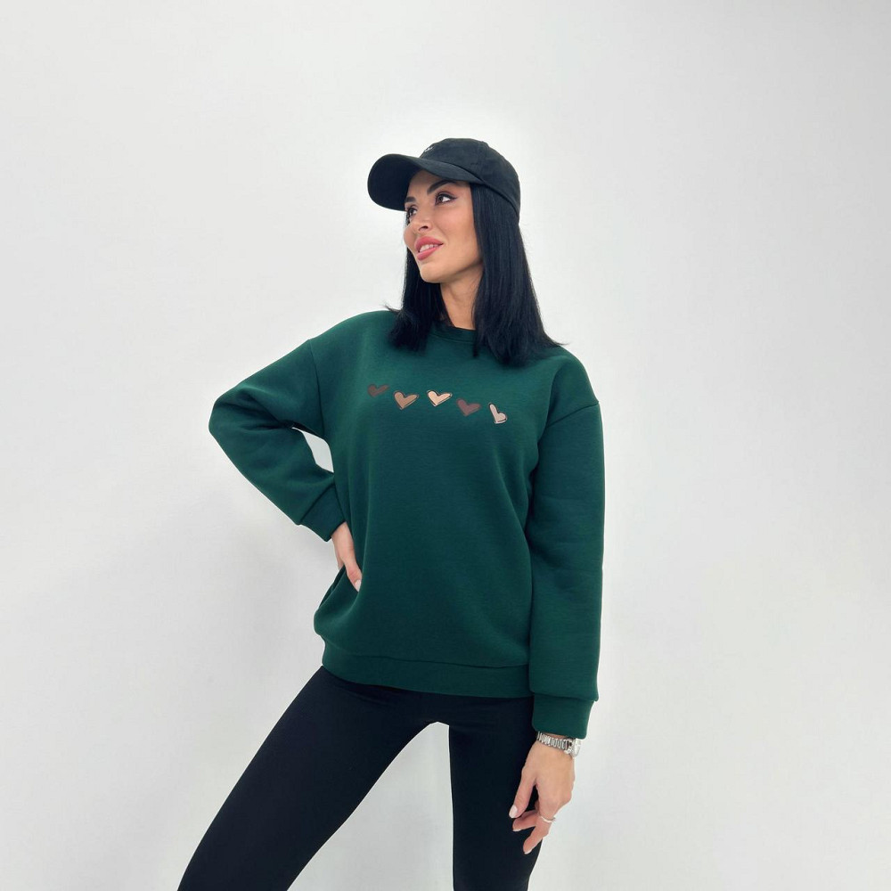 Жіночий базовий батник на флісі "Wanda" Турція оптом | Батал Київ - фото 5