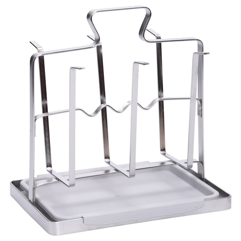 Yiwu Сушарка-органайзер для посуду на кухню зі сталі HP-46-14 Коломия - фото 1