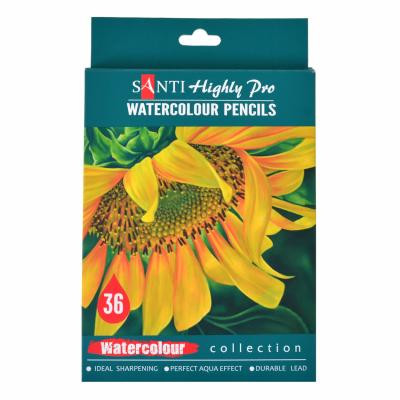 Карандаши цветные Santi Highly Pro 36 шт акварельные (742387) Винница - изображение 1