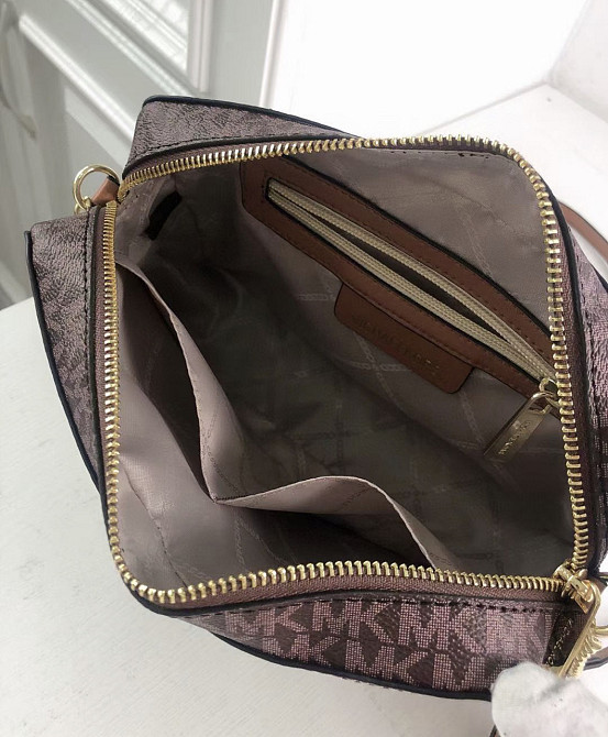 Сумка женская MK Jet Set (212) brown Киев - изображение 7