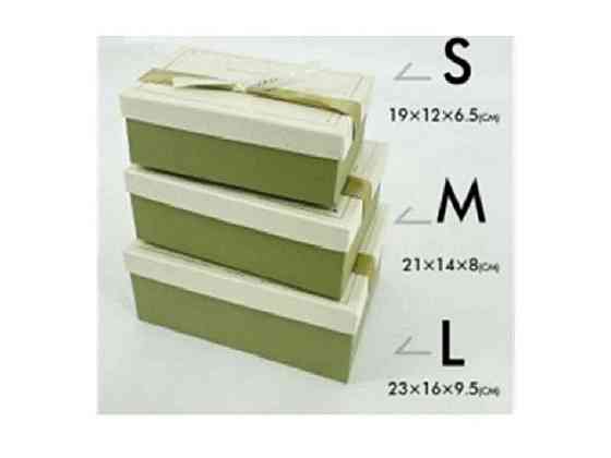 Коробка подарочная 23*16*10/21*14*8/19*12*7см Minimalism 3шт/наб R33294G ТМ STENSON Киев