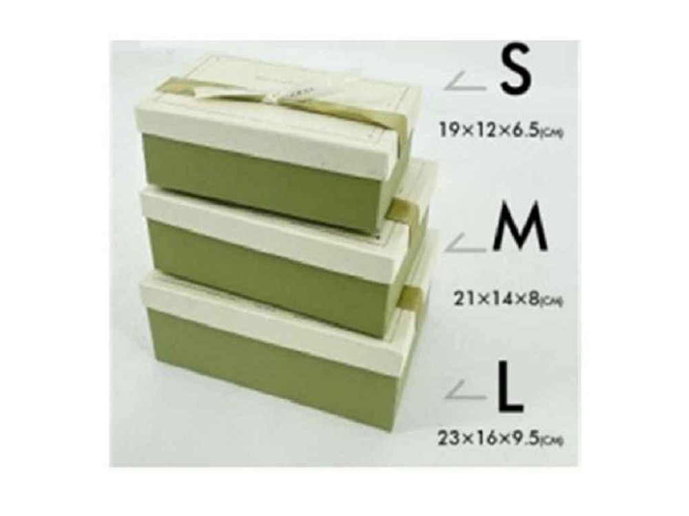 Коробка подарочная 23*16*10/21*14*8/19*12*7см Minimalism 3шт/наб R33294G ТМ STENSON Киев - изображение 1