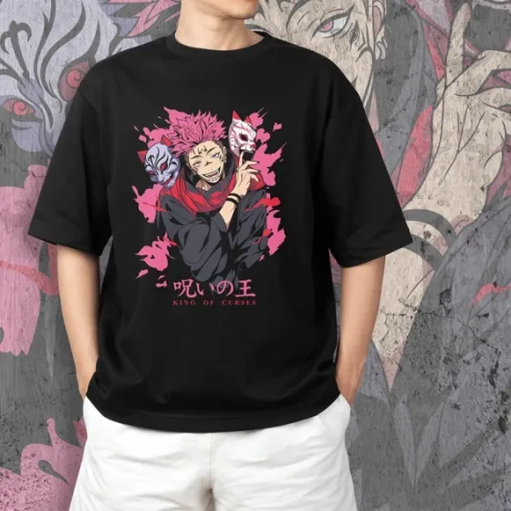 Футболка чоловіча з  принтом Магическая Битва Сукуна 2 Розмір 48 Дніпро