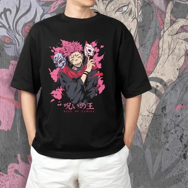 Футболка мужская с принтом Магическая Битва Сукуна 2 Размер 48 Днепр - изображение 3