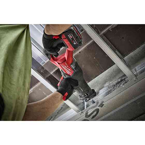 Пила шабельна акумуляторна MILWAUKEE, M18 FHZ-502X (+зар.пр., 2 акум.Х 5Аг, HDкейс) Одеса