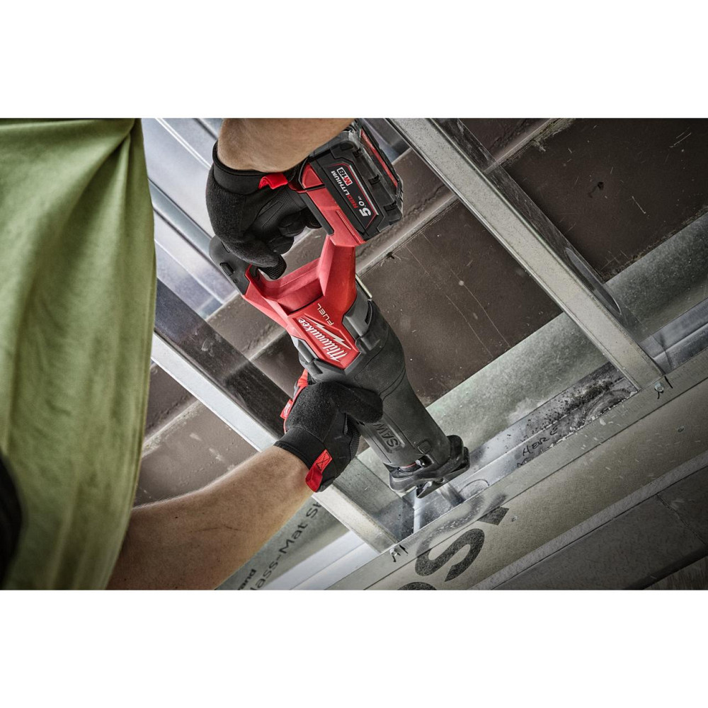 Пила шабельна акумуляторна MILWAUKEE, M18 FHZ-502X (+зар.пр., 2 акум.Х 5Аг, HDкейс) Одеса - фото 6