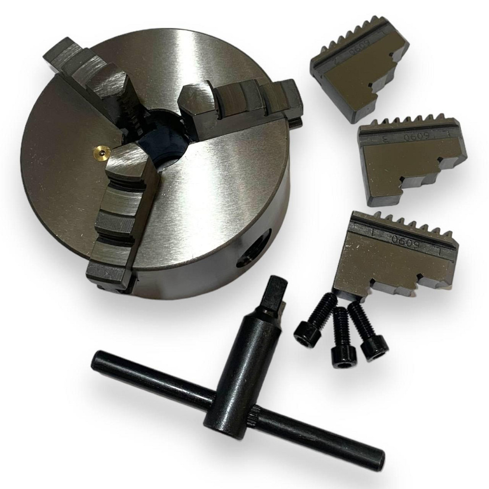 Патрон токарний   125 мм 3х кул   7100-0003 п/ш Харків - фото 2