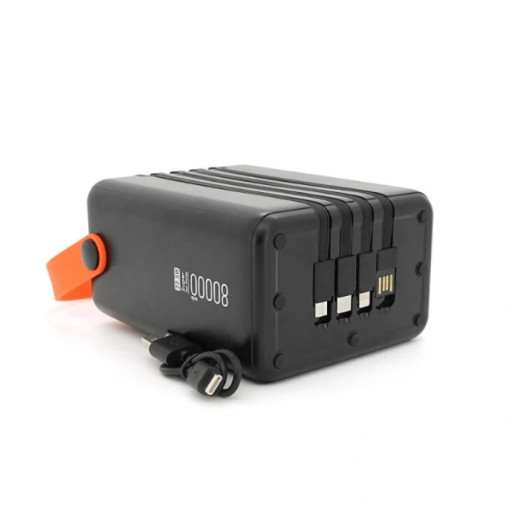 Універсальна мобільна батарея ACL PW-143 Fast PowerBank 80000 мА·год Чорний Вінниця - фото 5