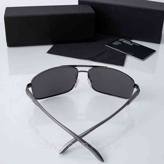 Окуляри з поляризацією стильні чоловічі Polarized (133) чорні Київ