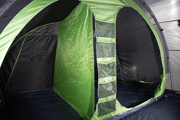 Палатка пятиместная High Peak Torri 5.0 Dark Grey/Green (11804) Київ - фото 8