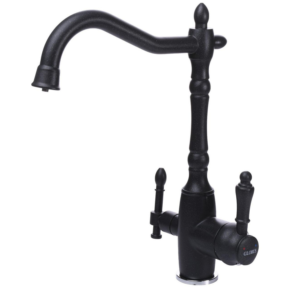Смеситель для кухни под осмос Globus Lux LAZER GLLR-1000-1-ONIX (000019263) Киев - изображение 3