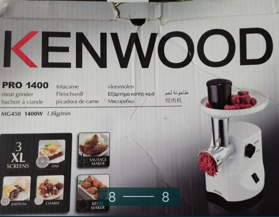 М'ясорубка: Kenwood Pro 1400. Київ - фото 1