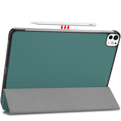Чохол до планшета BeCover Smart Case Apple iPad Pro 11" M4 2024 Dark Green (711623) Вінниця - фото 8