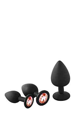Набор анальных пробок Dream Toys Fantasstic Red Stone Sex Aura Киев