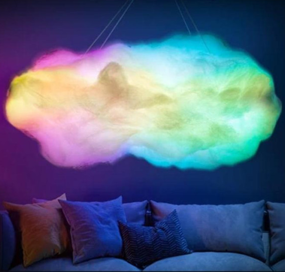 Лампа підвісна Хмара OBL-211 LED АРР 3D пульт Вінниця - фото 1