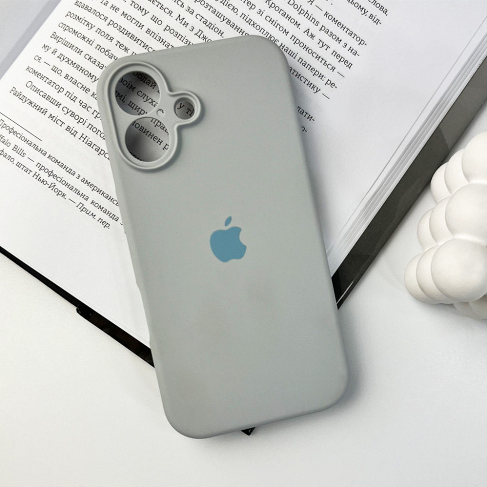 Чохол для смартфона Silicone Full Case AA Camera Protect for Apple iPhone 16 53,Sierra Blue Київ - фото 7