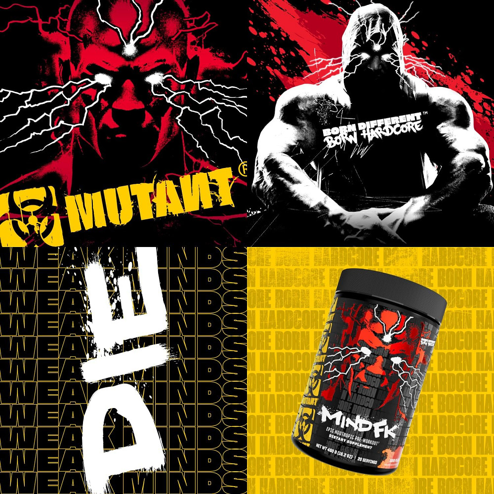 Предтренировочный комплекс Mutant Mind FK 460 г, Sour Peach Луцк - изображение 4