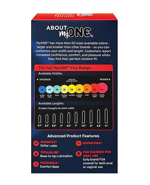 Презервативи MyONE Super Wide 10 шт, картонна коробка Львів - фото 2