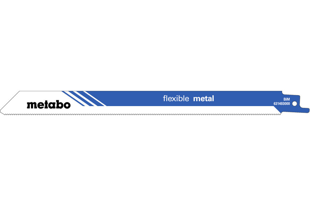 Полотно пилкове для шабельних пил Metabo «FLEXIBLE METAL», 225 X 0,9 мм 631095000 Коломия - фото 1