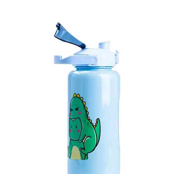 Многоразовые бутылки Дракоша 3 в 1, синий Киев